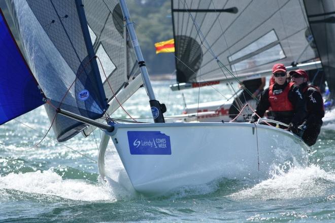 Porco Rosso, helmed by young Hobart sailor Elliott Noye fnished a close send ©  Jane Austin